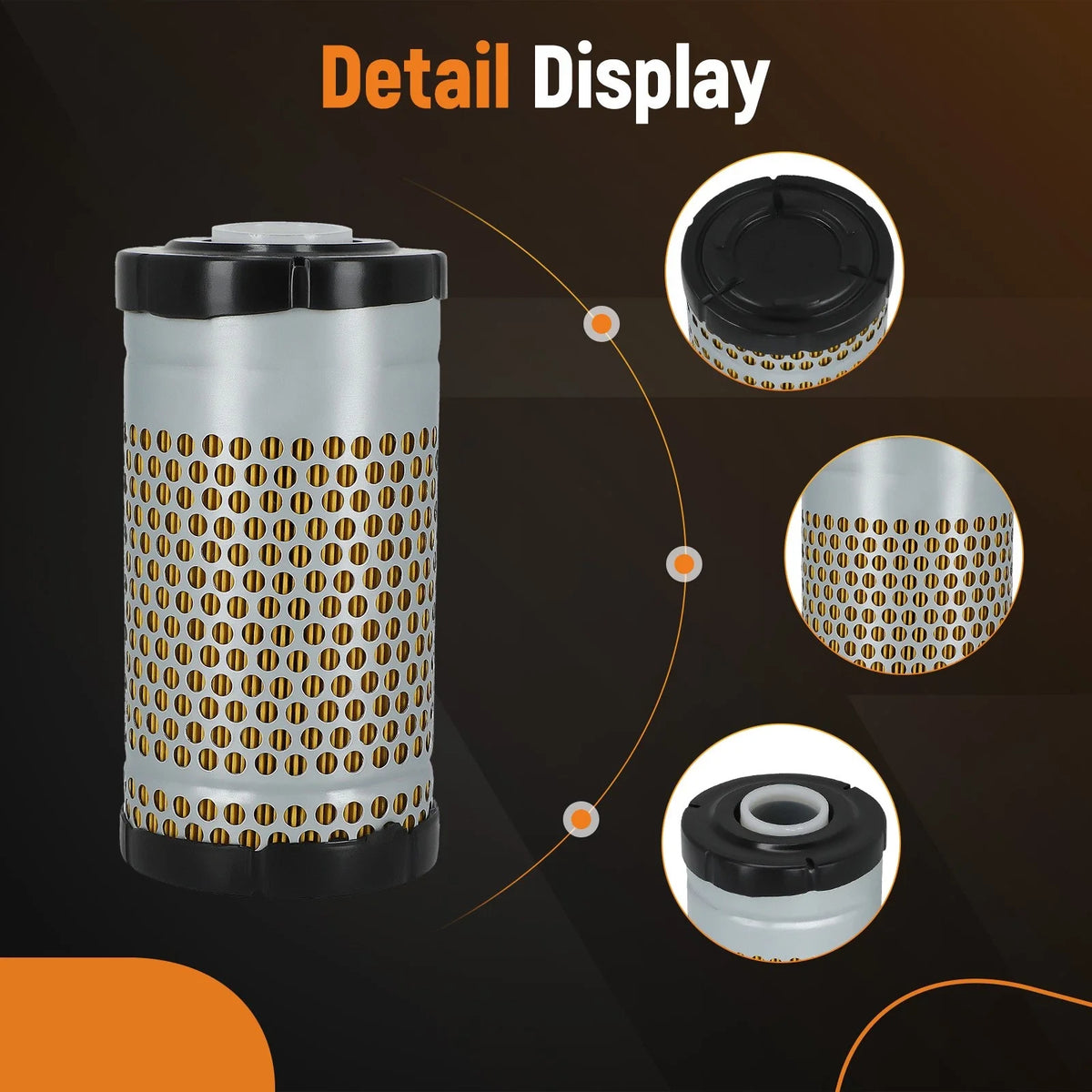 Air Filter for Kubota B7500D B7300HSD B7500DTN (6A100-82630-C)