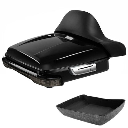 LED Tail Light Backrest Pad for Harley Touring FLHX (2014-2026)