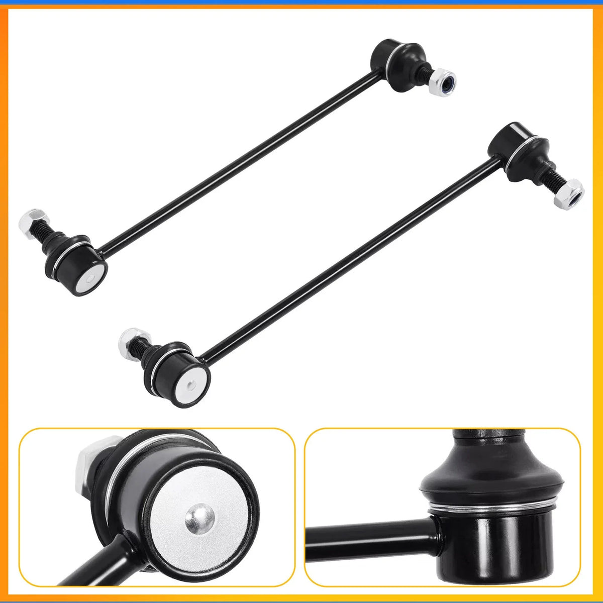 Front Sway Bar End Links Set for Chevy Equinox & GMC Terrain 2008-2017