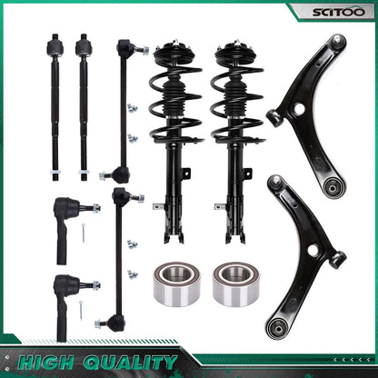 Tie Rod End Links, Front Struts & Lower Control Arms for Caliber 07-12