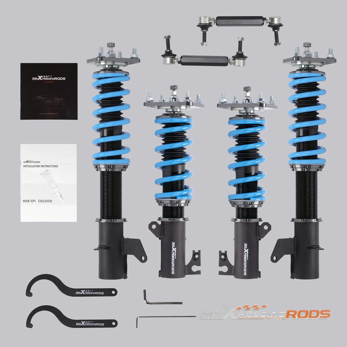 Adjustable 24 Way Coilover Suspension Kit for Mazda 5 & Protege (1999–2003)