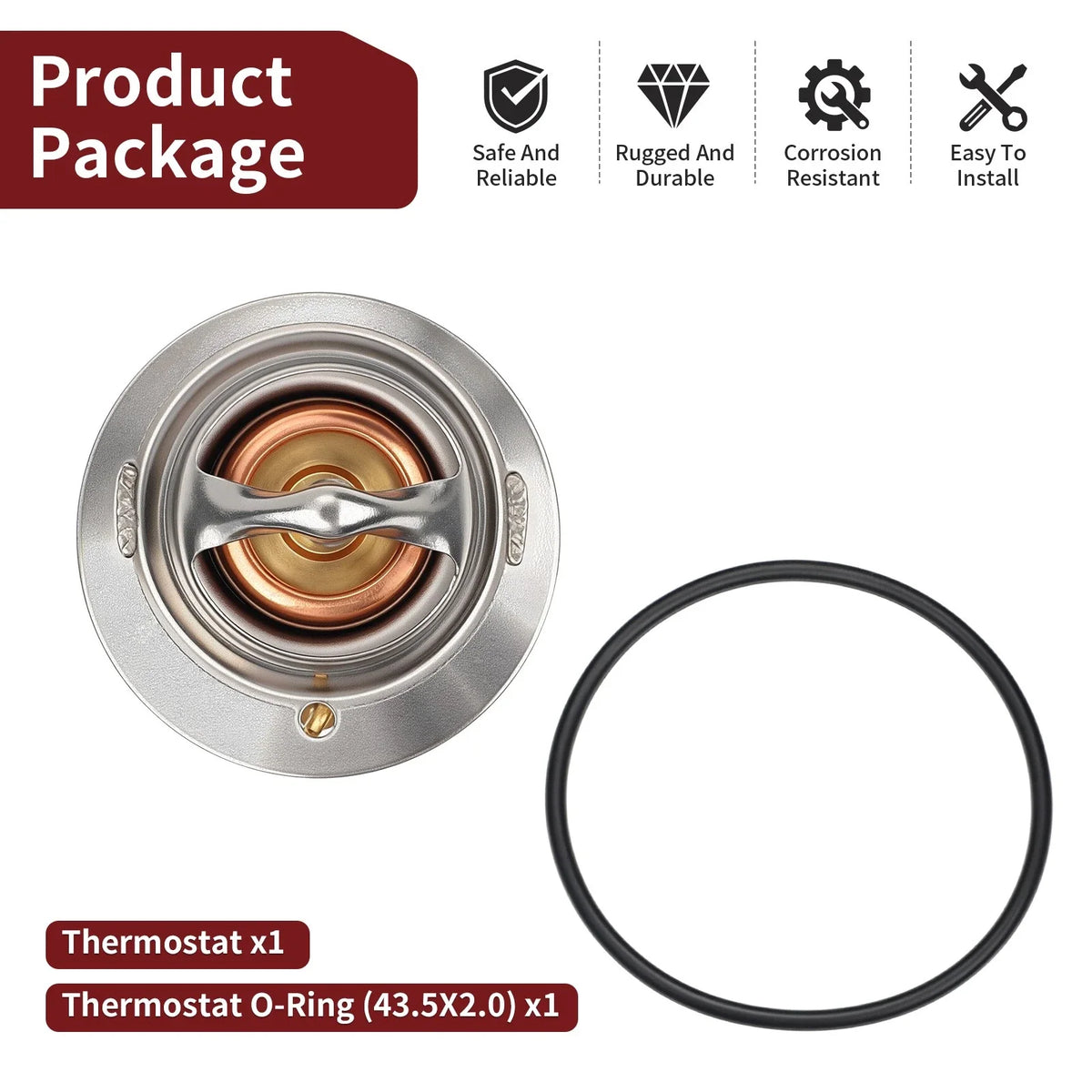 Thermostat & O-Ring for Honda ST1300 (2003–2013) 19300-MBT-003