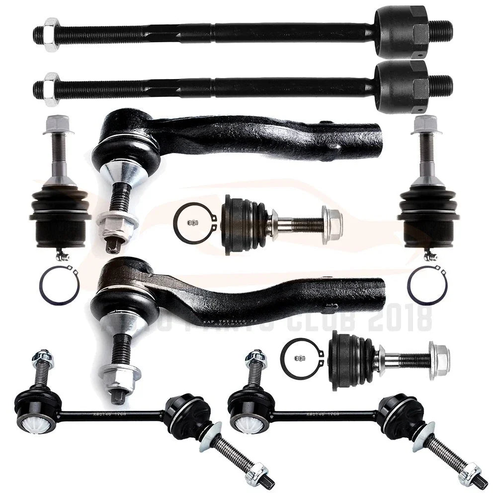 10pcs Front Ball Joint Suspension Kit for Ford Crown, Mercury, Lincoln