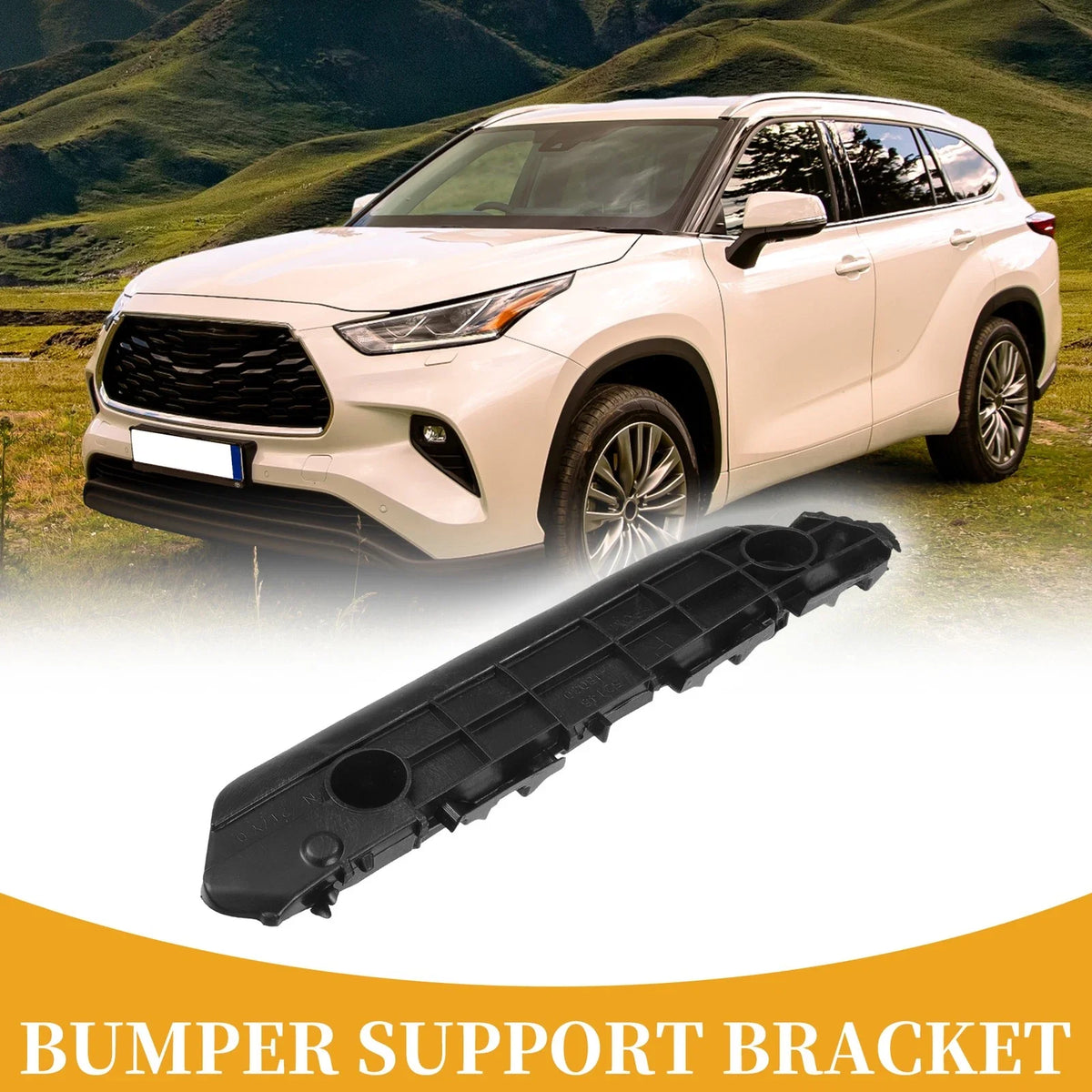 RH Front Bumper Support Bracket for Toyota Highlander (2008–2010)