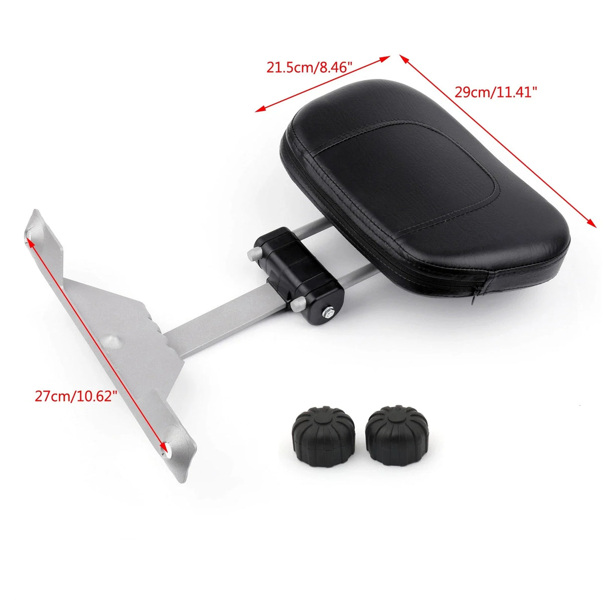 Front Driver Seat Backrest Pad for BMW R1200GS LC (2013–2019)
