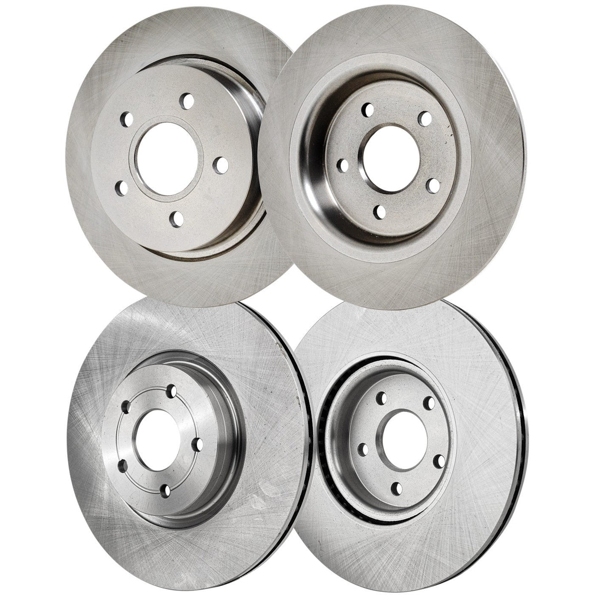 Front & Rear Disc Brake Rotors for Volvo C70 2006-2013