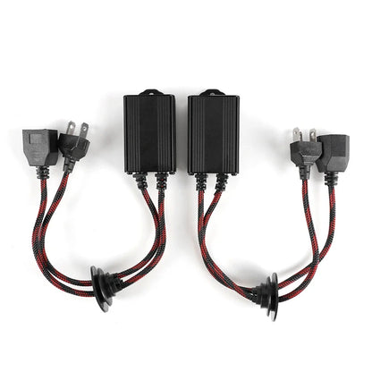 H4 9003 Canbus No-Error Decoder Resistor for Universal Headlights 2010-2023