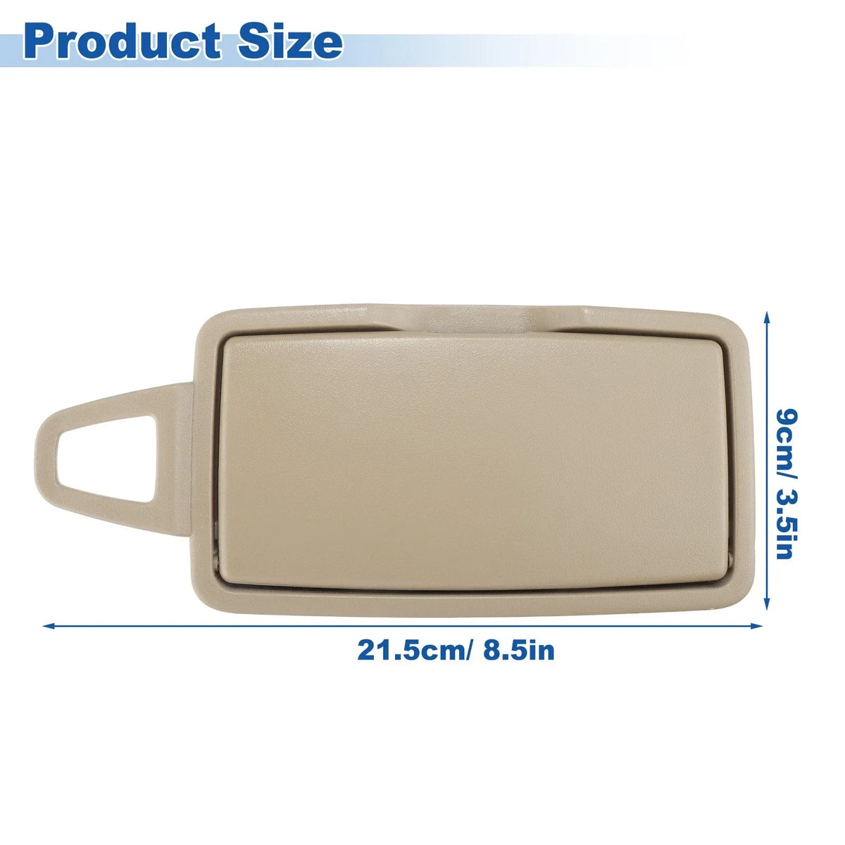Vanity Mirror Cover, Left Sun Visor for Mercedes-Benz GLA/GLE 2015-2019