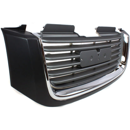 Grille for GMC Envoy (2002–2009) Black Shell w/ Chrome Insert