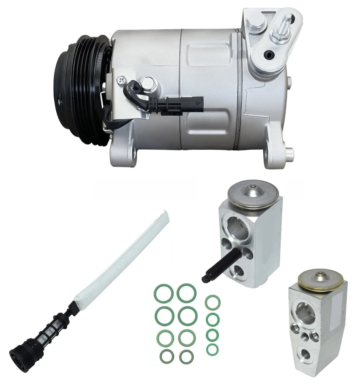 AC Compressor Kit Replacement for Cadillac Escalade 6.2L V8 (2015–2015)