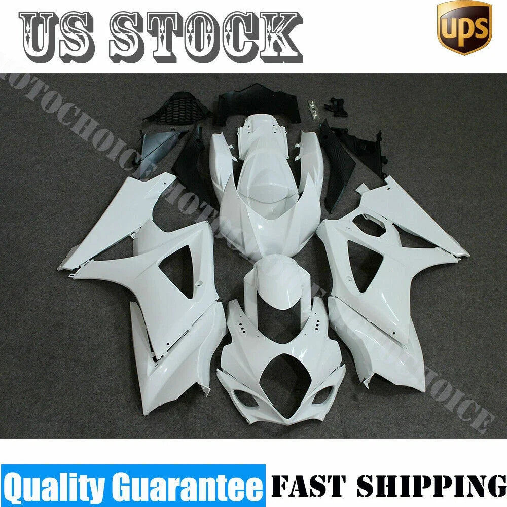 Unpainted ABS Fairing Kit for Suzuki GSXR1000 (2007–2008)