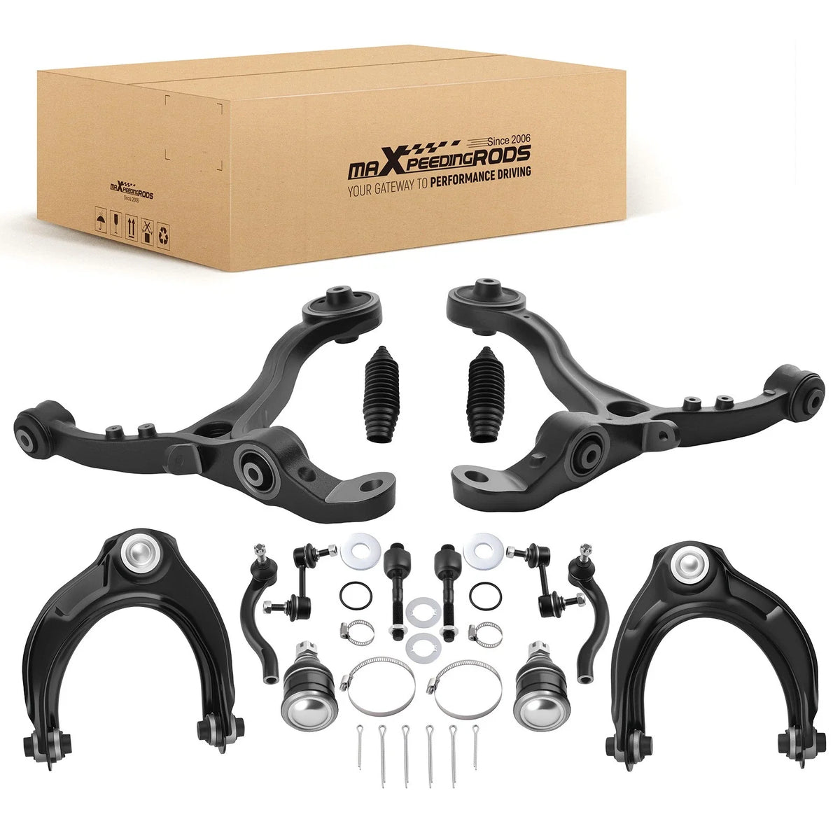 Set of 14 Control Arms (Front Upper/Lower) for Honda Accord 2008-2012