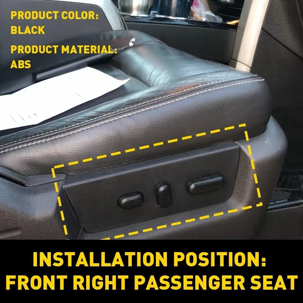 Front Bezels for Seat Switch - Left & Right for Ford F-150 (2009-2014)