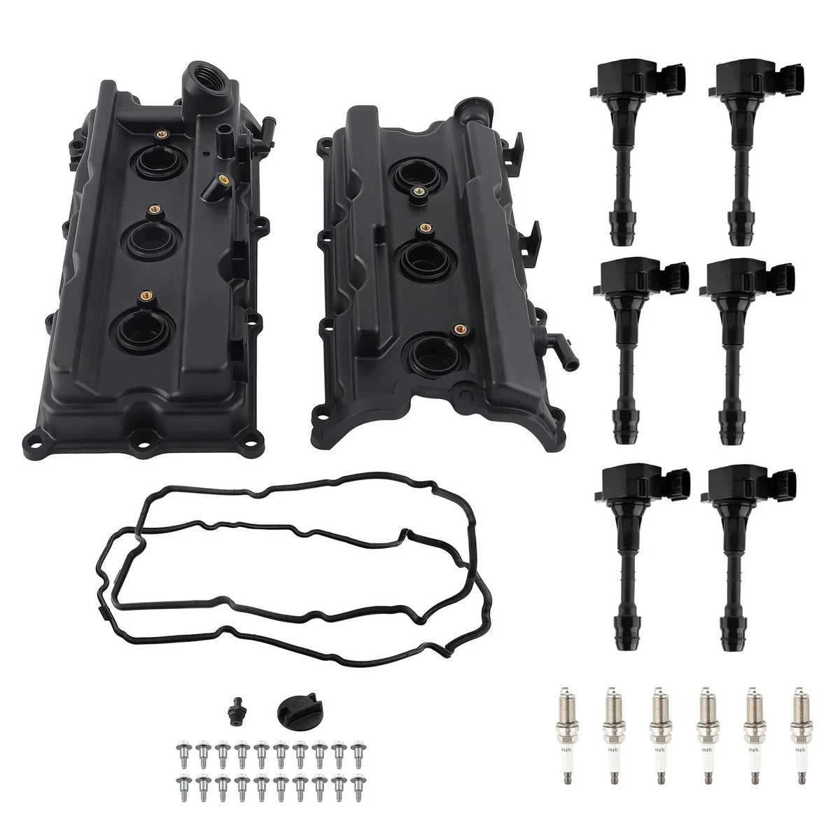 Ignition Coil & Valve Cover Gasket for 2005-2019 Nissan Pathfinder Frontier