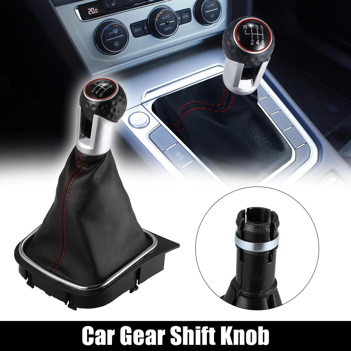 6 Speed Manual Gear Shift Knob for Volkswagen R32 (2004–2008)