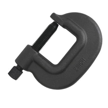 Professional Tool C-Clamp 2" Square Head for Workshop Use