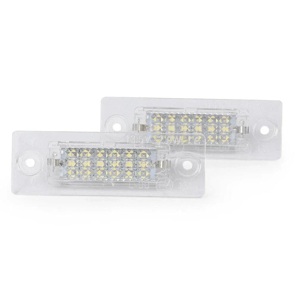 LED License Plate Light Lamps for VW Golf 5 Plus, Caddy III 2004-2009