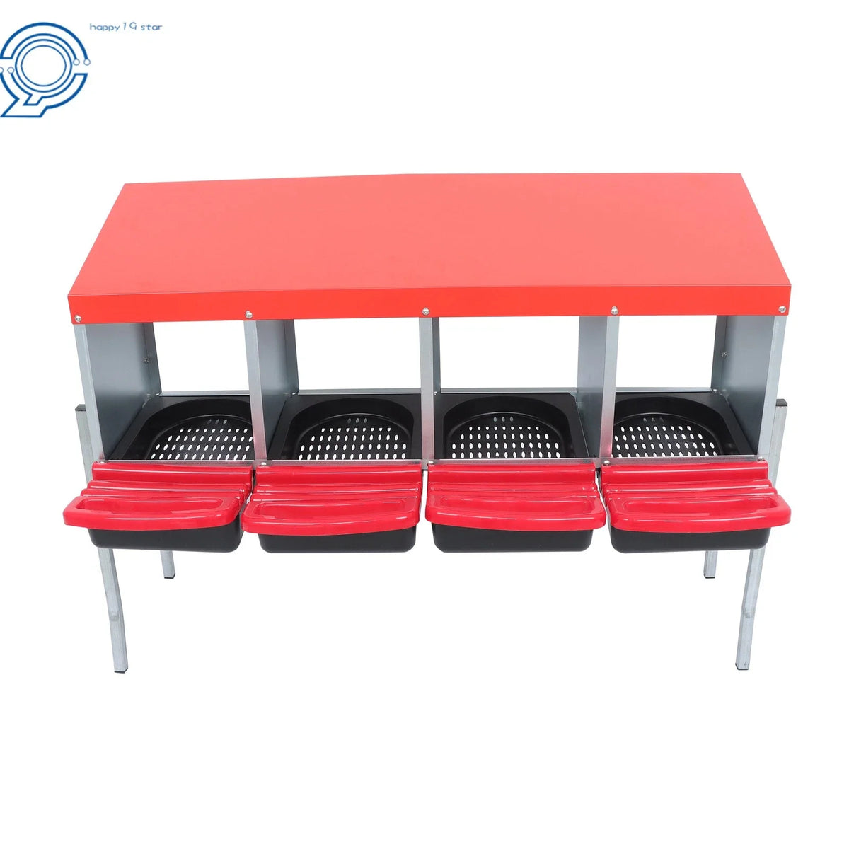 Hen Laying 4 Hole Chicken Nesting Box (Roll Away)