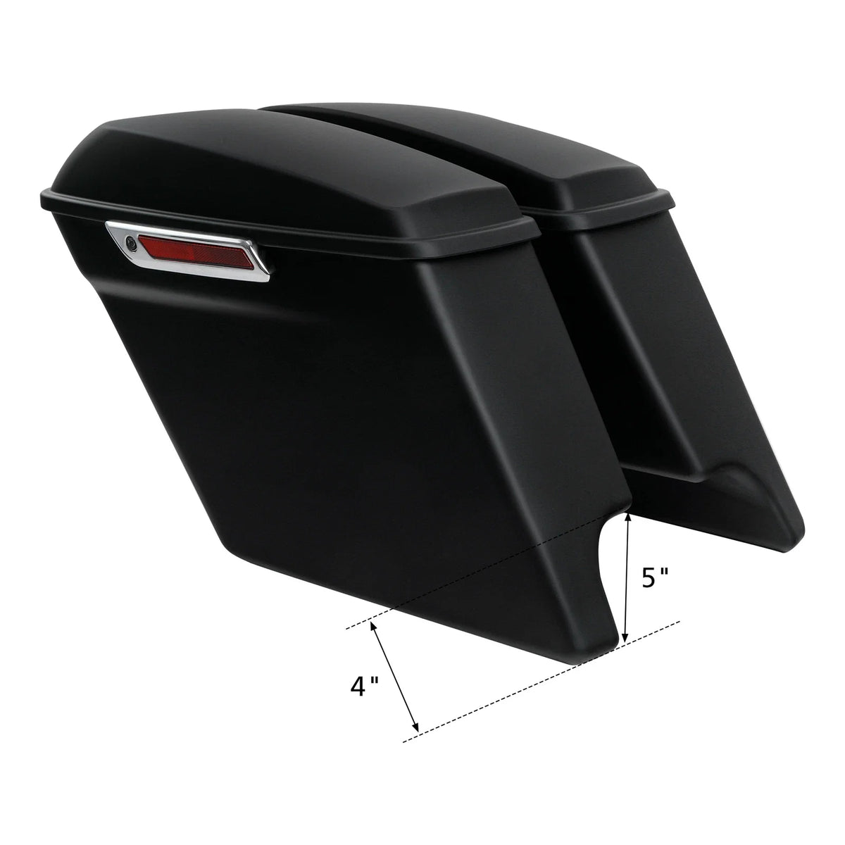 Stretched 5" Saddlebags for Harley Road Glide Touring 2014-Present