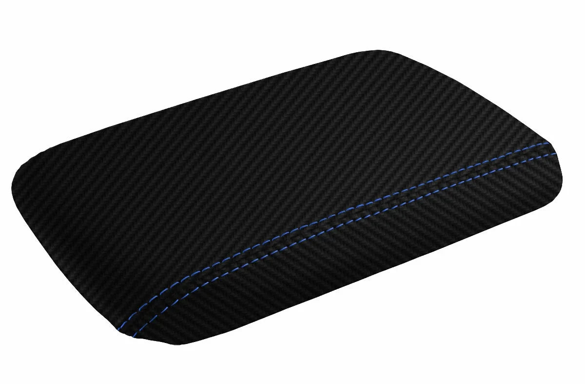 Carbon Fiber Console Lid Armrest Rear Cover for Mazda RX8 (2004–2008)