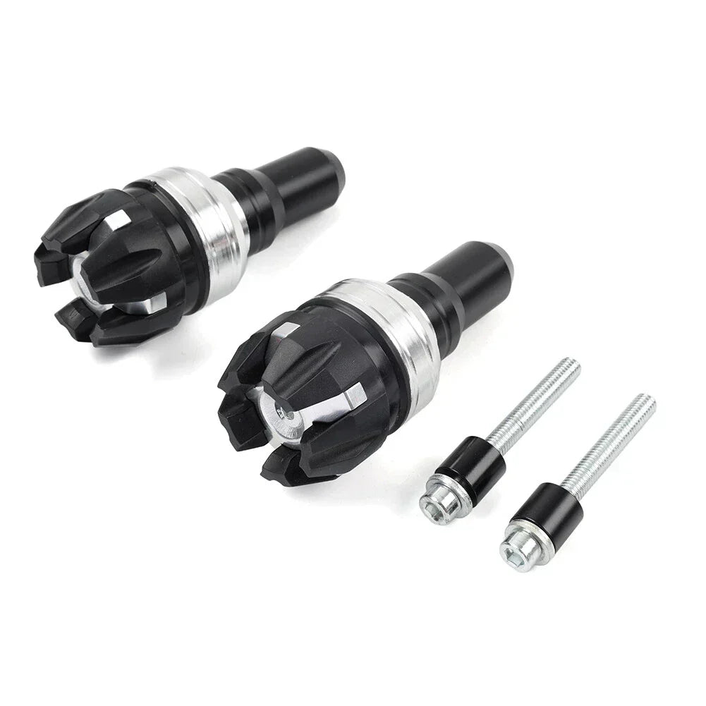 Silver Motor Exhaust Frame Slider Bolt - Crash Protection