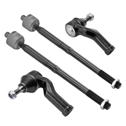 Set of 4 Tie Rod Ends for Ford C-Max Focus Escape 2012-2018