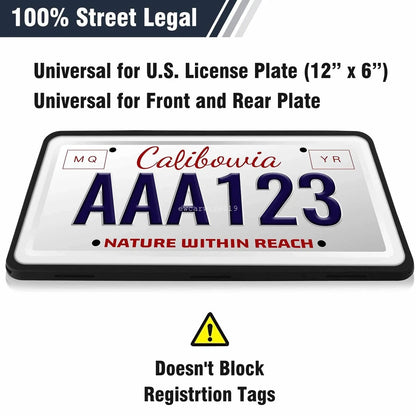 License Plate Bracket Kit for Forester 2014–2023 Subaru