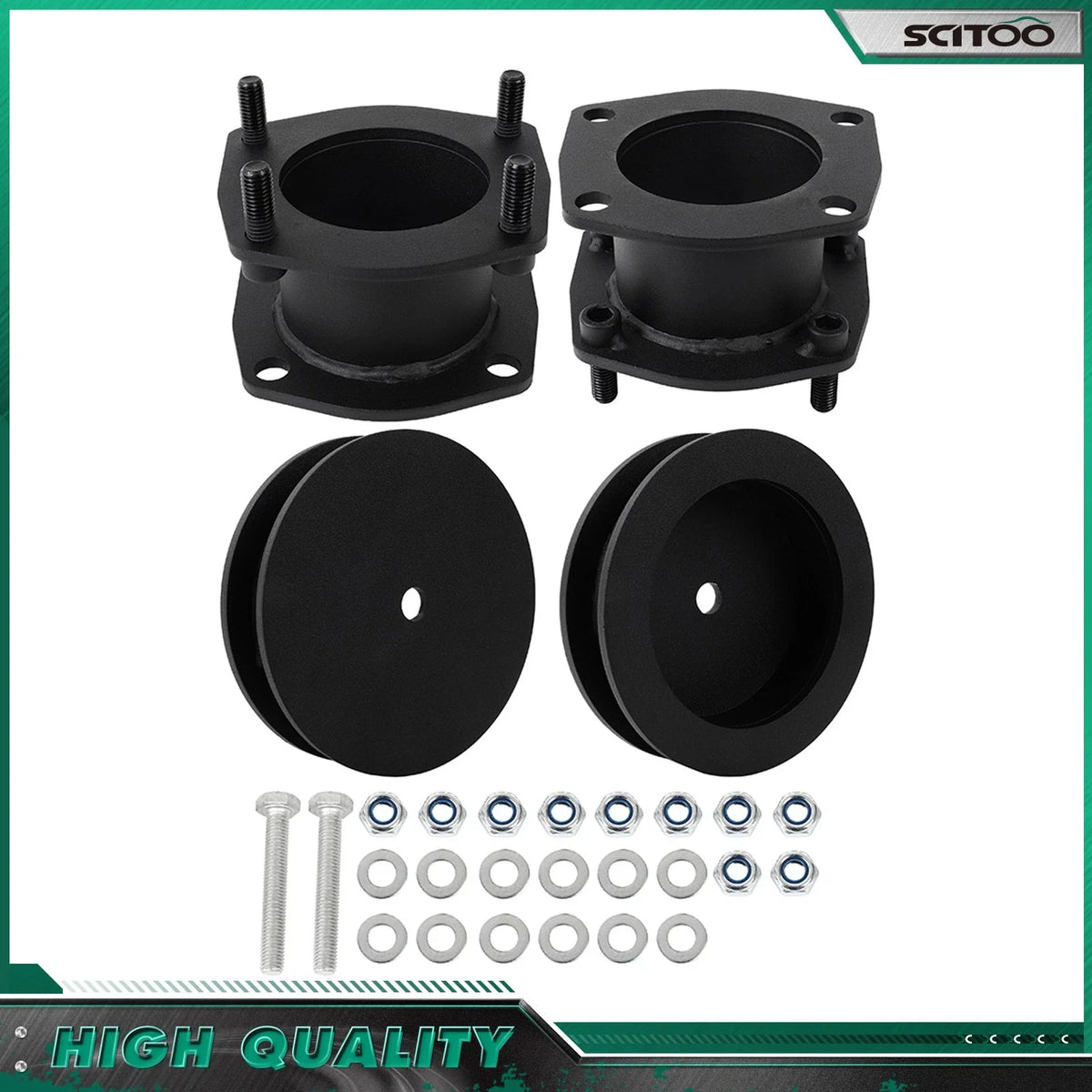 Leveling Kit 3" Front 1.5" Rear Steel for Jeep Commander/Grand Cherokee 06-10