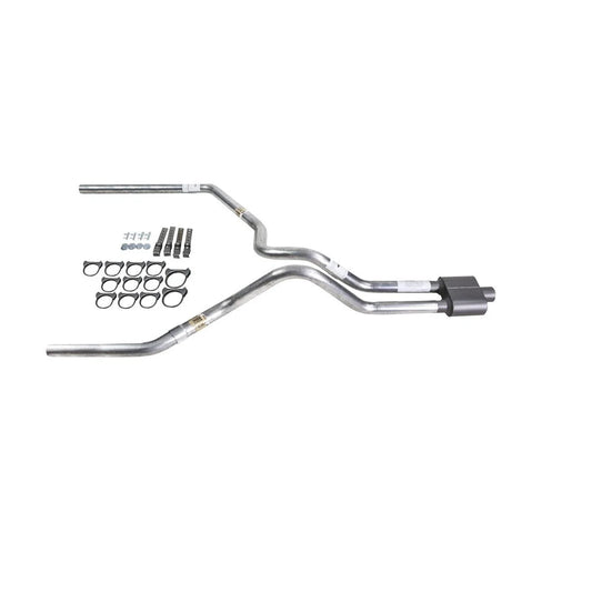 Dual Exhaust 2.5" MA Pipe & 1 Chamber Muffler for F150 (1995–1997)