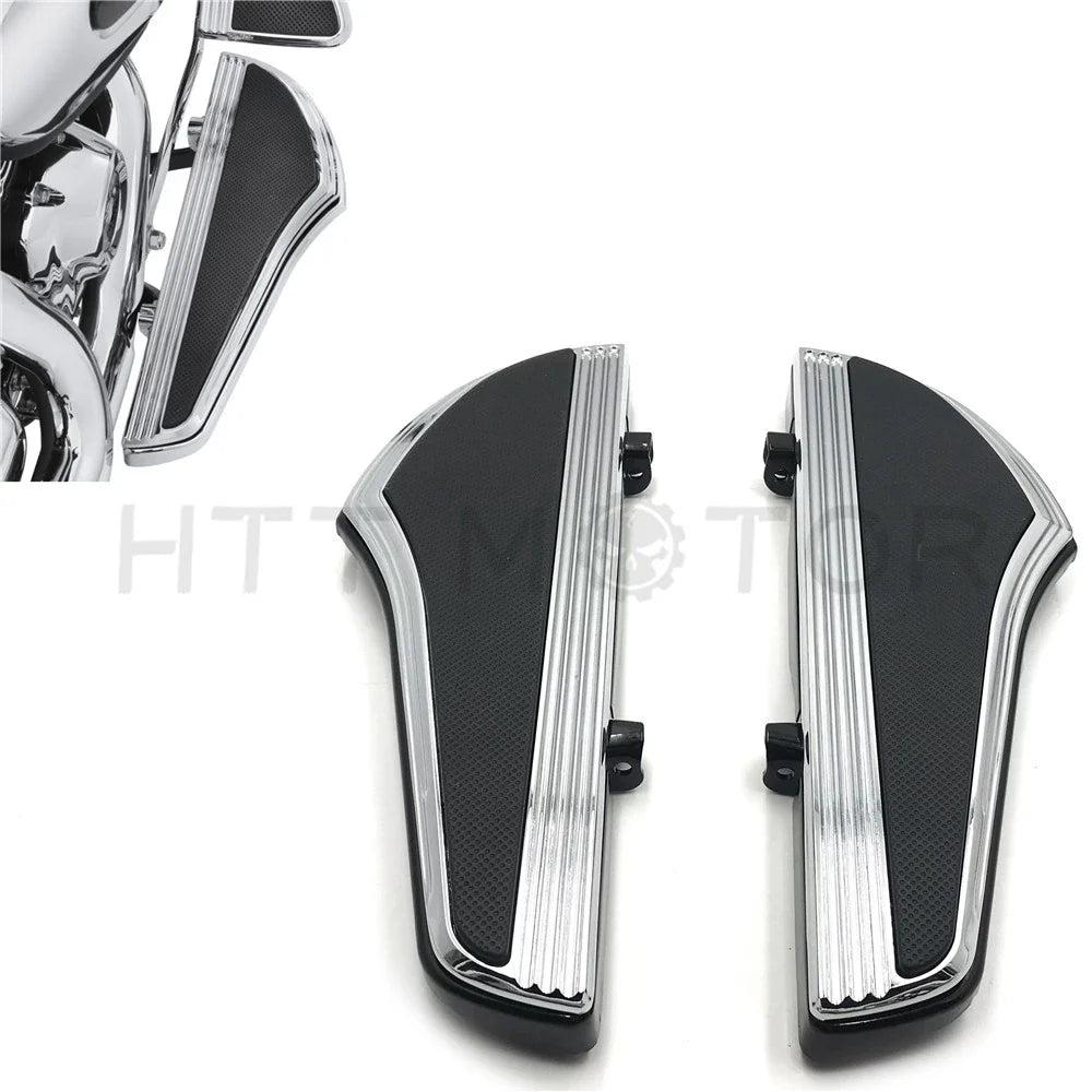 Front Driver Footboard Shark Fin for Harley Road King (2009–2013), Softail (2000–2017)