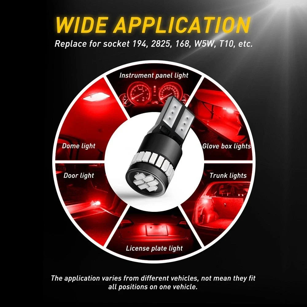 T10 168 194 LED Dash Light Bulb Socket from AUXITO