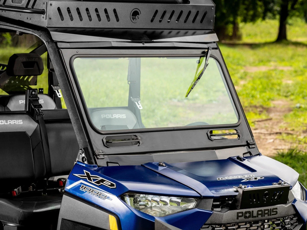 Flip Down Glass Windshield for Ranger XP 1000 by Polaris (2017–2023)