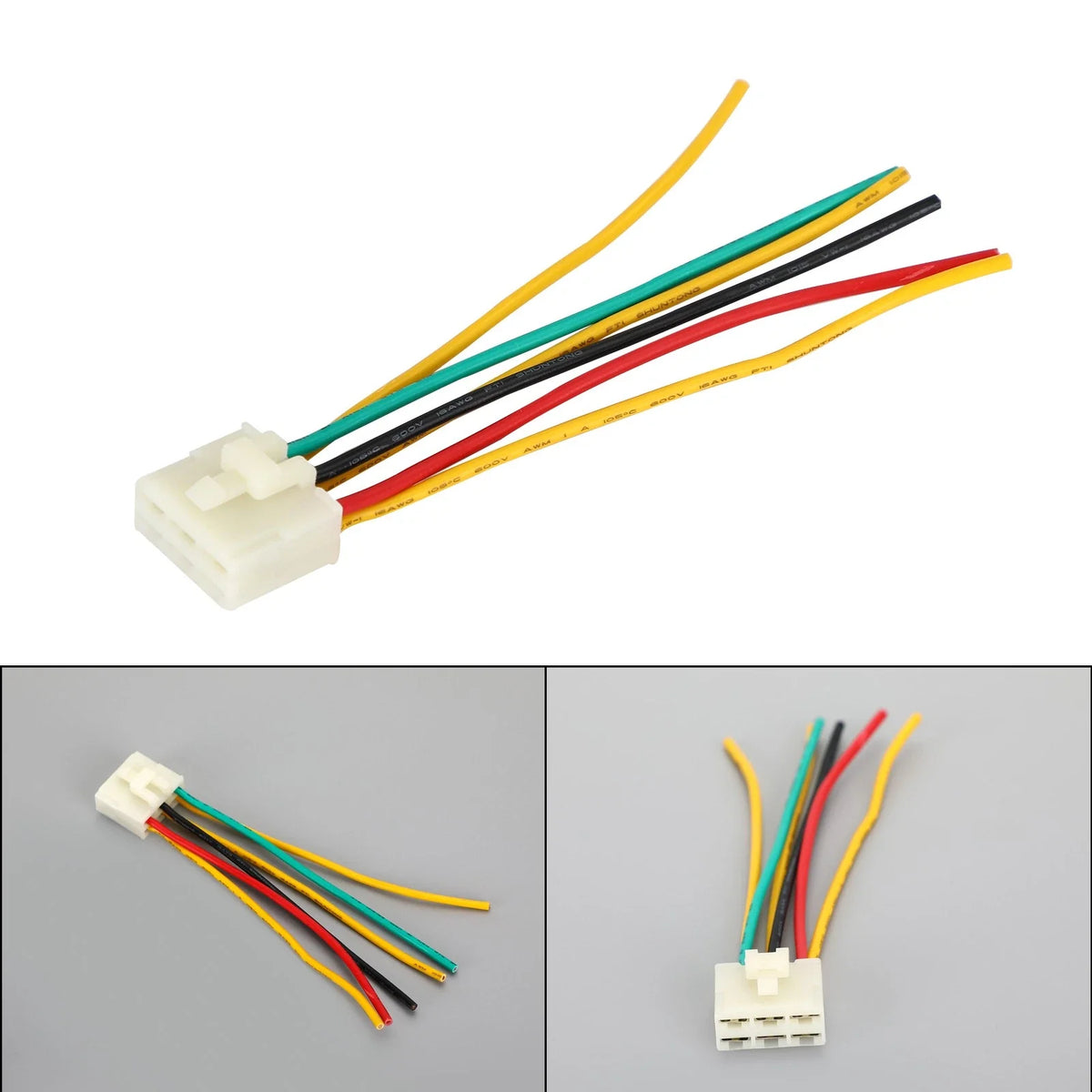 Regulator Rectifier Connector Plug for Honda NX125, Kawasaki ZZR600, ZR-7