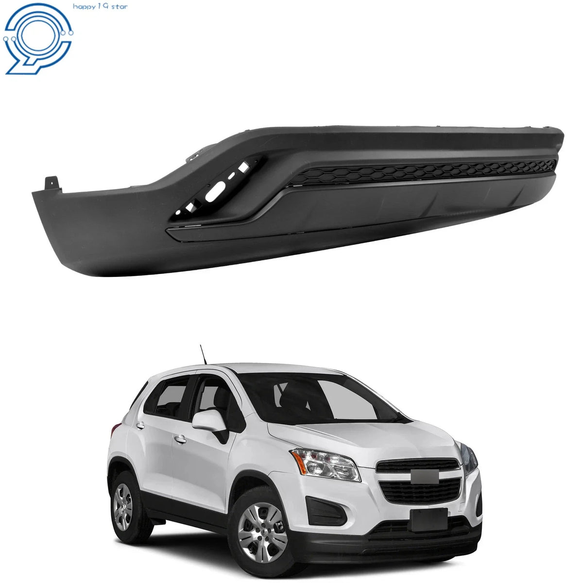 Rear Lower Bumper Cover Valance Panel for Chevrolet Trax (2024–2025)