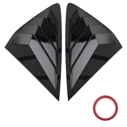 Black Gloss ABS Window Louvers (2PC) for Honda Accord 2023-2025