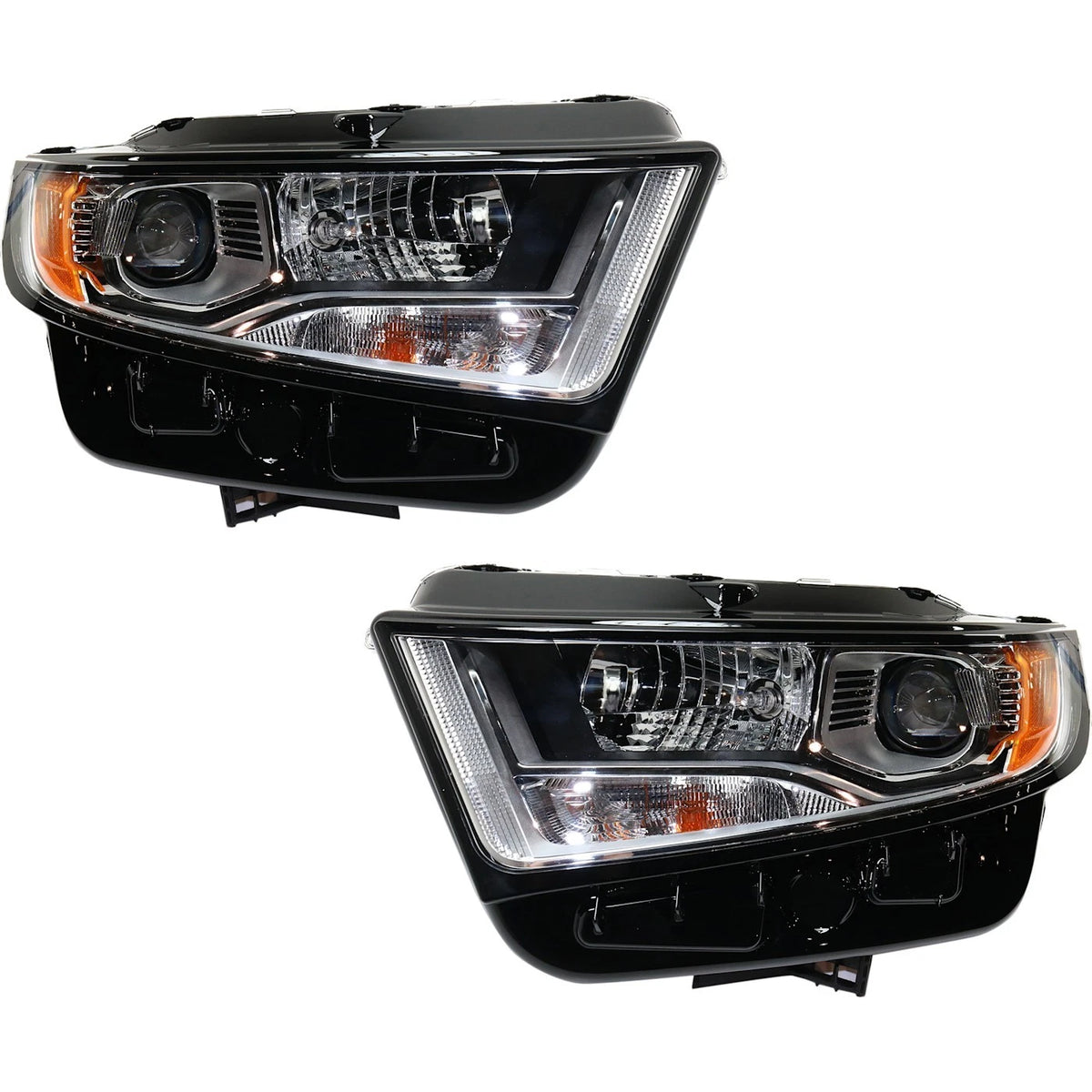 Set of 2 HID/Xenon Headlights for Ford Edge (2015–2018) w/ Bulbs