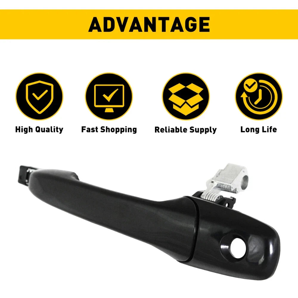 Front Driver Side Exterior Door Handle for Mazda 3 (2004–2009), CX-7 (2007–2012)