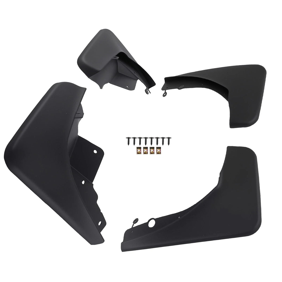Set of 2 Advanced Mud Flaps for Jeep Grand Cherokee (2011–2021) 82212019AD Black