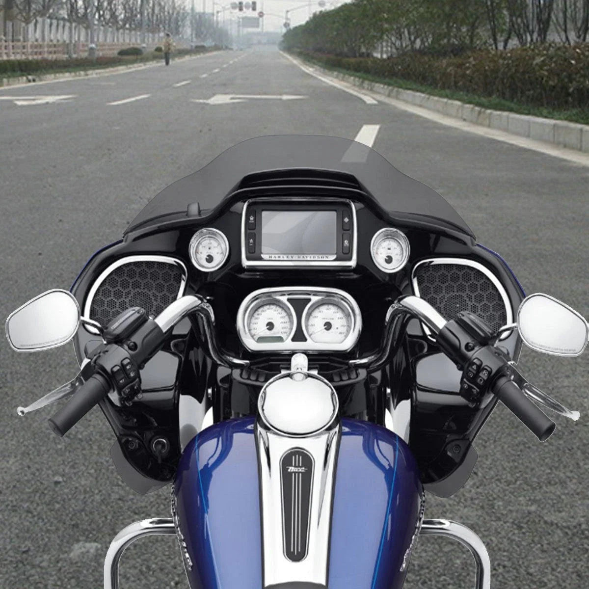 Inner Fairings Speedometer Radio Speaker Trims for Harley Road Glide (2015–2023)