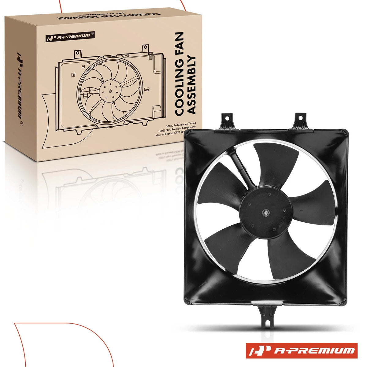 Cooling Fan Assembly with Shroud for Honda Accord (2005–2007)