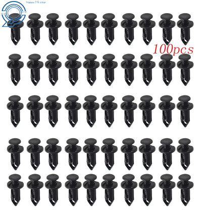 100 Push Pin Retainers for Honda ATV (8mm Size)