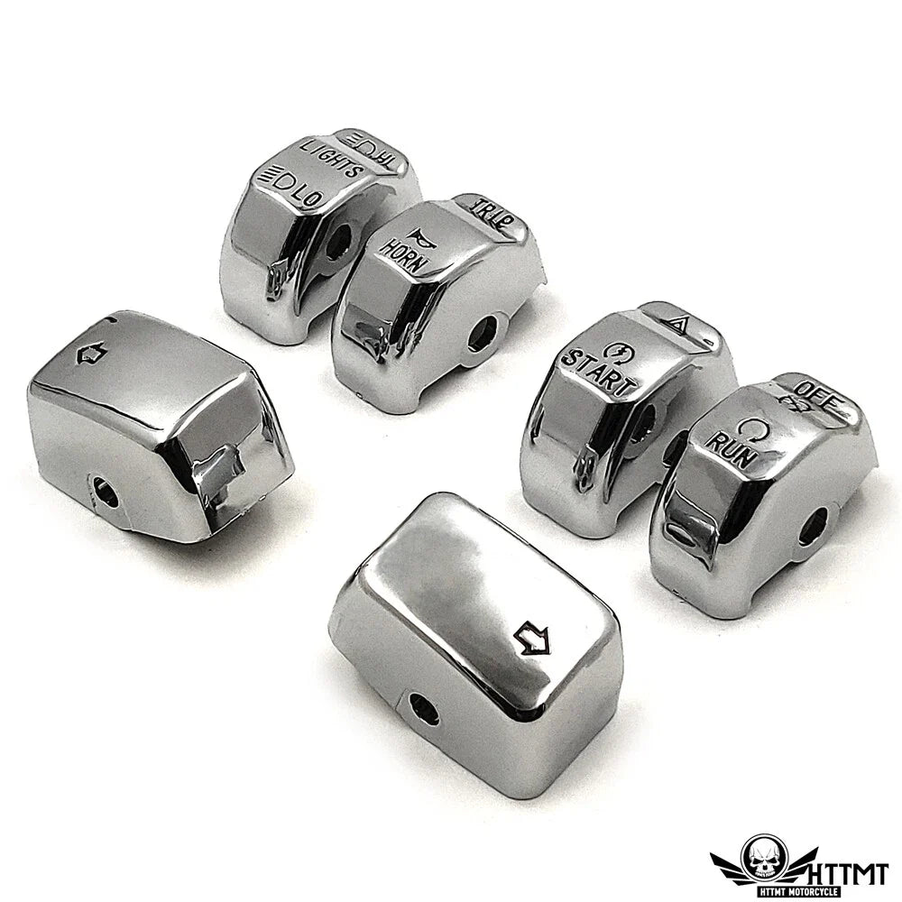 Chrome Hand Control Covers for 2011 Harley Davidson Softail