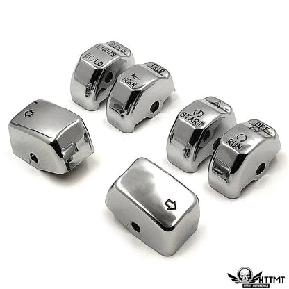 Chrome Hand Control Covers for 2011 Harley Davidson Softail