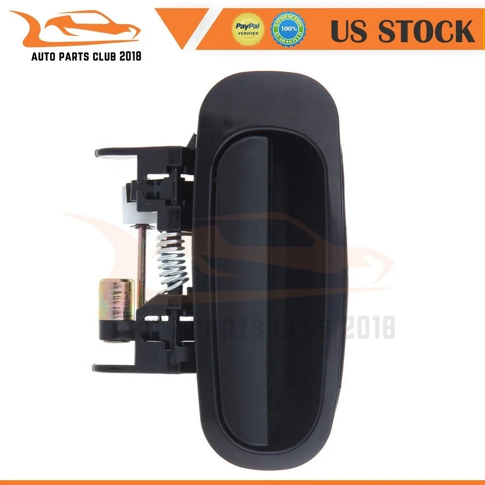 Door Handle for Toyota Corolla (1998–2002) Black Exterior Rear Left