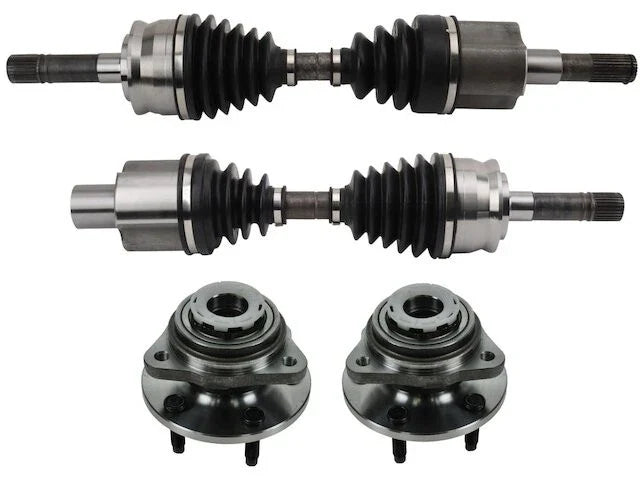 Axle and Wheel Hub Assembly Kit for Mazda B4000 4WD (2000) QM684SQ