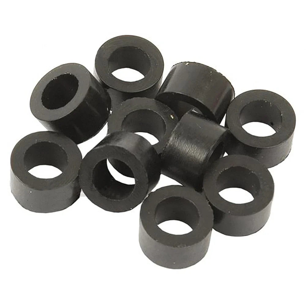 Set of 10 Rubber Fuel Line Grommet Sleeves for Massey Ferguson (40584, 376526X)