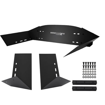Aluminum Intercooler Air Guide Panel - Adjustable for Universal Fit