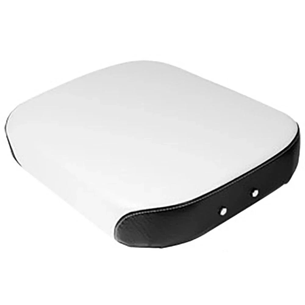 Seat Bottom for IH Farmall 460 560 (372753R91) White & Black Vinyl