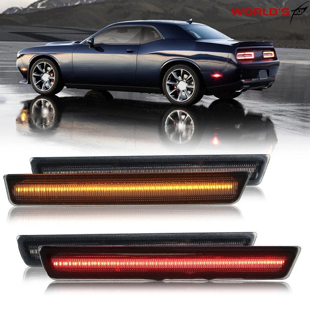 Set of 4 LED Marker Lights for Dodge Challenger (2015–2021)