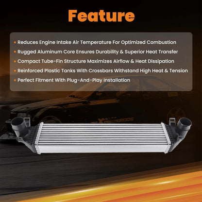 Intercooler Turbo Charge Air Cooler for Ford Escape (2017–2019) Lincoln MKC (2015–2019)